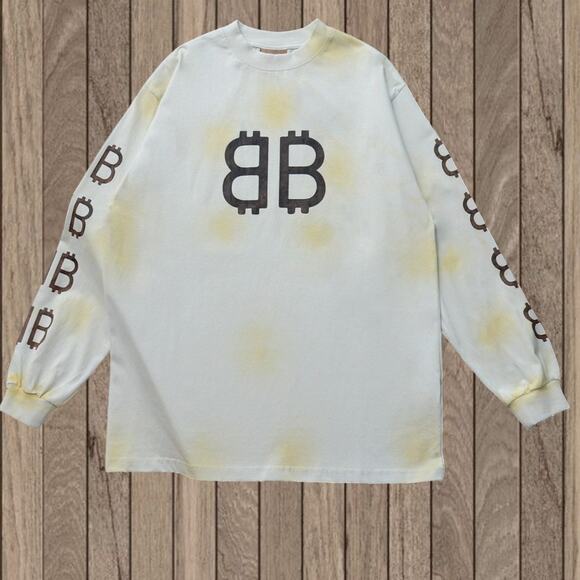 Balenciaga Sweatshirt Round Neck White - Picture 1 of 4